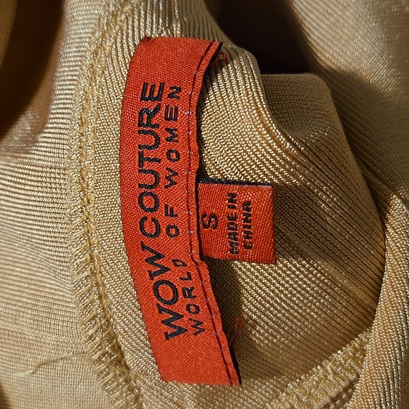 Caramel bandage dress - Picture 4 of 4